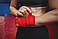 Бинти для боксу 4,5м PowerPlay Lycra (спандекс) 3047 червоні, фото 10