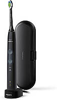 Philips Щітка зубна електр., Sonicare ProtectiveClean 4500, 62т. колив/хв, насадок-1, футляр, чорний