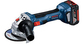 Bosch Шліфмашина кутова акумуляторна GWS 180, 125мм, 18В 1х4.0Аг, 11000об/хв, безщіткова, 1.6кг