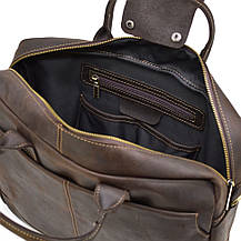 Чоловіча сумка для ноутбука 17" з натуральної шкіри RC-1019-3md від TARWA, фото 2