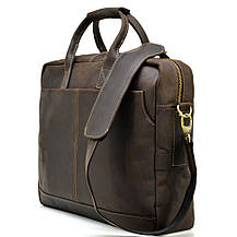 Чоловіча сумка для ноутбука 17" з натуральної шкіри RC-1019-3md від TARWA, фото 3