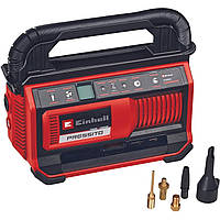 Einhell Компресор автомобільний гібридний PRESSITO 18/25 Hybrid, PXC, 230/18В, 11бар, 25л/хв, вис. і низьк. тиск, можливість