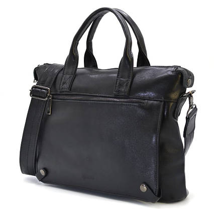 Чоловіча шкіряна сумка з відділенням для ноутбука та клапаном GA-7120-1md TARWA, фото 1