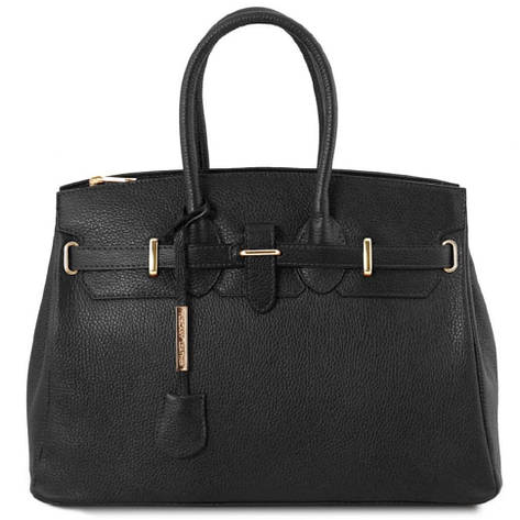 TL Bag Шкіряна сумка жіноча Tuscany TL141529 (Чорний), фото 1