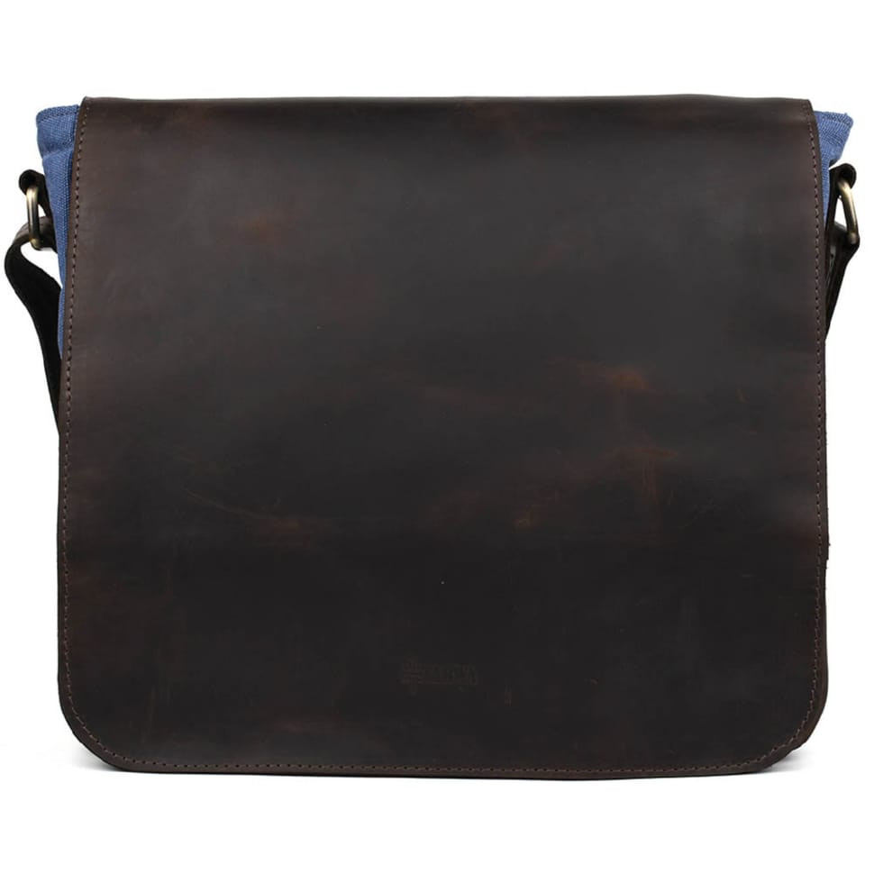 Сумка через плече розміру А4 із парусини та шкіри RCK-6601-3md TARWA