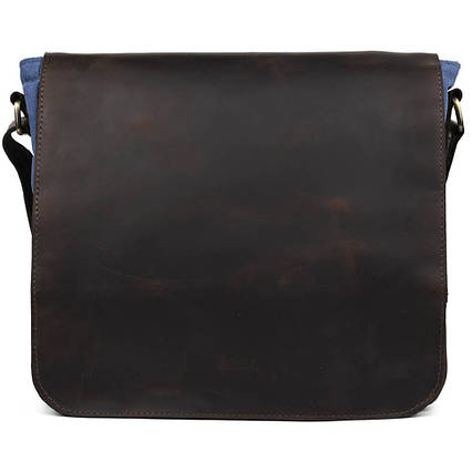 Сумка через плече розміру А4 із парусини та шкіри RCK-6601-3md TARWA, фото 1