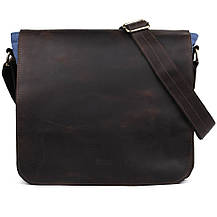 Сумка через плече розміру А4 із парусини та шкіри RCK-6601-3md TARWA, фото 3