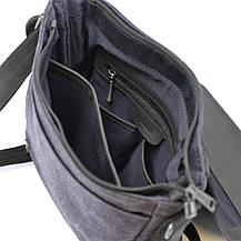 Сумка через плече розміру А4 із парусини та шкіри RAG-6601-3md TARWA, фото 2