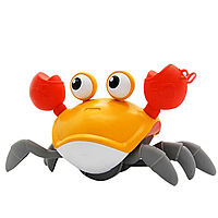 Іграшка краб інтерактивний зі звуковими та світловими ефектами.