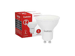 Лампа світлодіодна 7W GU10 4000K (V-116011) ТМ VARGO