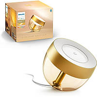 Philips Hue Настільний світильник розумний  Iris, 2000K-6500K, RGB, ZigBee, Bluetooth, димування, золотий