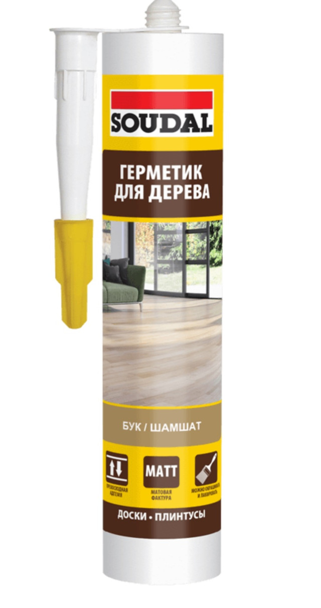 герметик для дерева SOUDAL