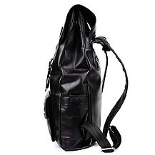 Гаманець жіночий STINGRAY LEATHER 18204 з натуральної шкіри морського ската Чорний, фото 4