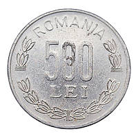 Румунія 500 леїв, 2000 Монетне співвідношення аверс/реверс (180°)