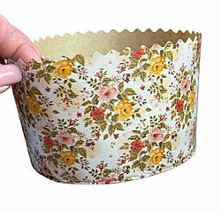 Форми паперові для пасок 13 см (квіти)