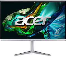 Acer Персональний комп'ютер моноблок Aspire C24-1300 23.8" FHD, AMD R5-7520U, 16GB, F512GB, UMA, WiFi, кл+м, без ОС, чорний