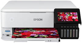 Epson БФП ink color A4 EcoTank L8160 32_32 ppm Duplex USB Ethernet Wi-Fi 6 inks Black Pigment