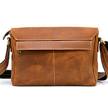 Месенджер зі шкіри крейзі хорс, наплічна сумка TARWA, RB-6002-3md, фото 4