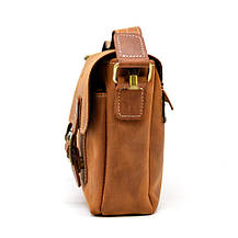 Месенджер зі шкіри крейзі хорс, наплічна сумка TARWA, RB-6002-3md, фото 5