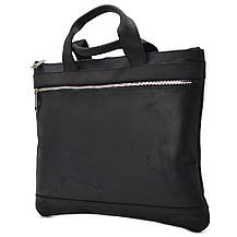 Сумка папка для документів А4 шкіра TARWA RA-7100-4lx чорна crazy horse, фото 3