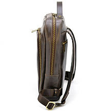 Діловий шкіряний рюкзак для ноутбука 14" TC-1239-4lx TARWA, фото 5