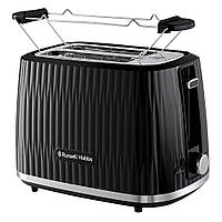 Russell Hobbs Тостер Eden 800Вт, пластик, підігрів, розморожування, чорний