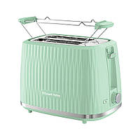 Russell Hobbs Тостер Eden 800Вт, пластик, підігрів, розморожування, фісташковий