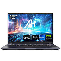 Gigabyte Ноутбук 16X 16.0 QHD 165Hz, Intel i7-13650HX, 16GB, F1TB, NVD4060-8, W11, чорний