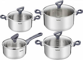 Tefal Набір посуду Daily Cook, 8 предметів, неірж.сталь
