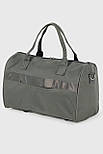 Невелика дорожня сумка для ручної поклажі Tourist 1008-S-GR сіра, фото 4