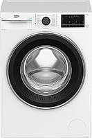 Beko Пральна машина фронтальна, 9кг, 1400, A+++, 55см, дисплей, SMART, ПАР, інв., білий