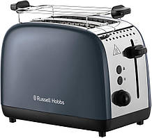 Russell Hobbs Тостер Colours Plus, 1600Вт, нержав., підігрів,разморозка, сірий