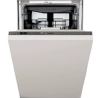 Whirlpool Посудомийна машина вбудована, 10компл., A+++, 45см, дисплей, інвертор, 3й кошик, білий