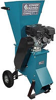 Könner & Söhnen Подрібнювач садовий бензиновий KS 400WS 6.5кс ручний запуск 2 ножі 2400 об/хв 70кг