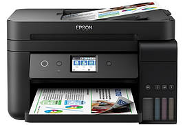 Epson БФП ink color A4 Epson EcoTank L6290 33_20 ppm Fax ADF Duplex USB Ethernet Wi-Fi 4 inks Black Pigment