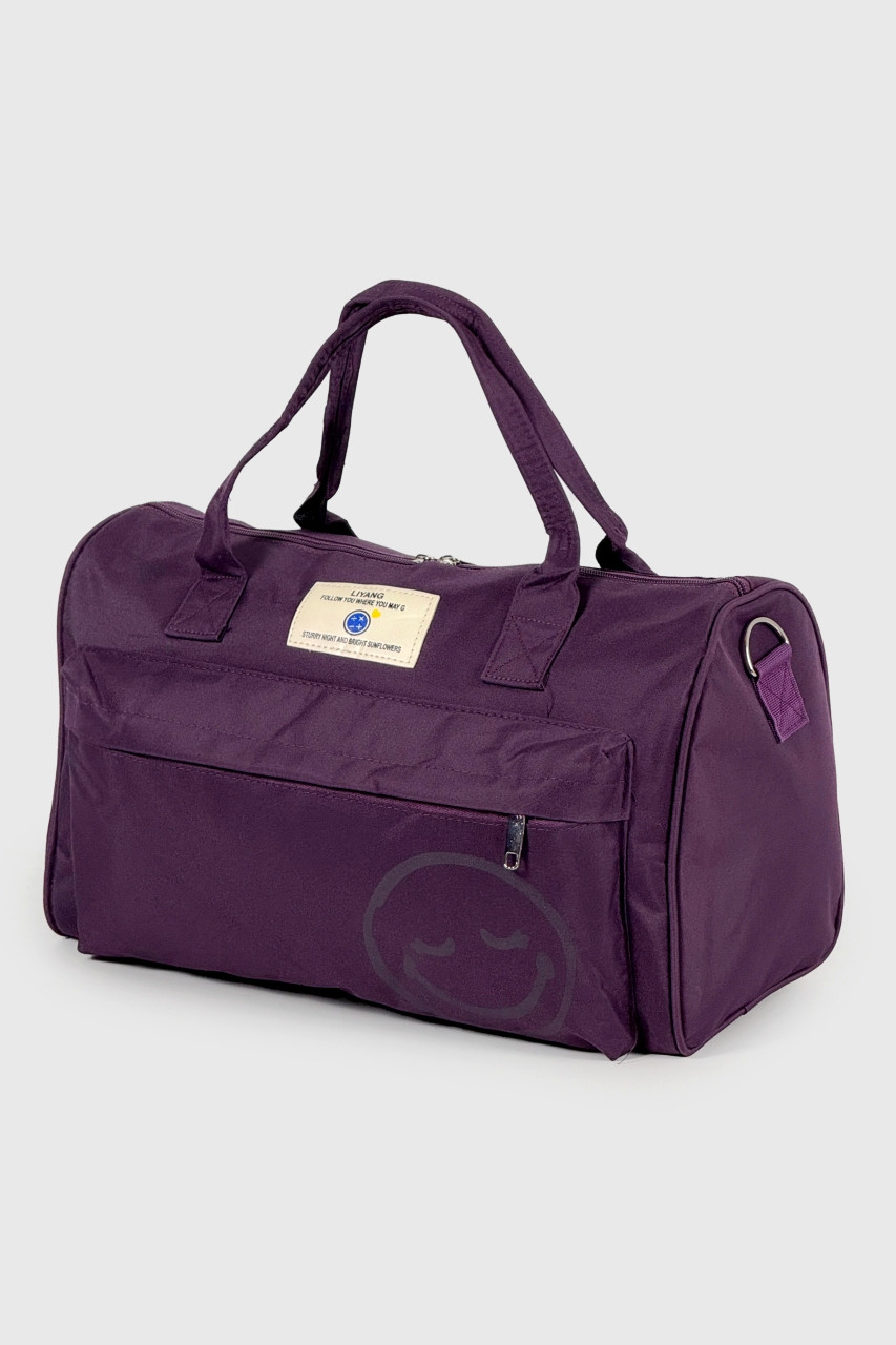 Невелика спортивна дорожня сумка Tourist 1008-S-PUR фіолетова, фото 1