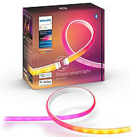 Philips Hue Стрічка світлодіодна розумна Gradient, 0.5W(20Вт), 2000K-6500K, RGB, Gradient, ZigBee, димування, подовжувач, 1м
