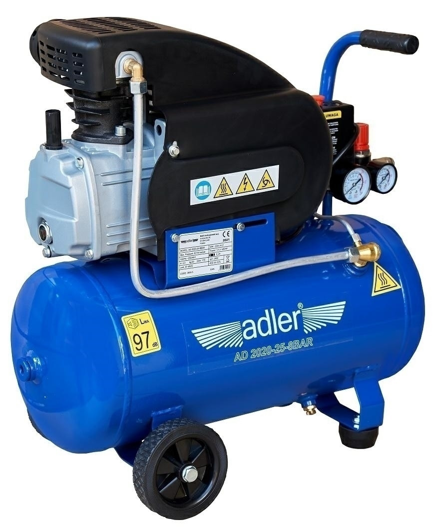 ADLER КОМПРЕСОР 24л AD 2020-25-8BAR 230V