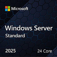 Microsoft Windows Server 2025 Standard 24 Core англ, ОЕМ на DVD носії