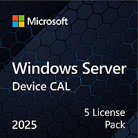 Microsoft Windows Server 2025 CAL 5 Device англ, ОЕМ без носія