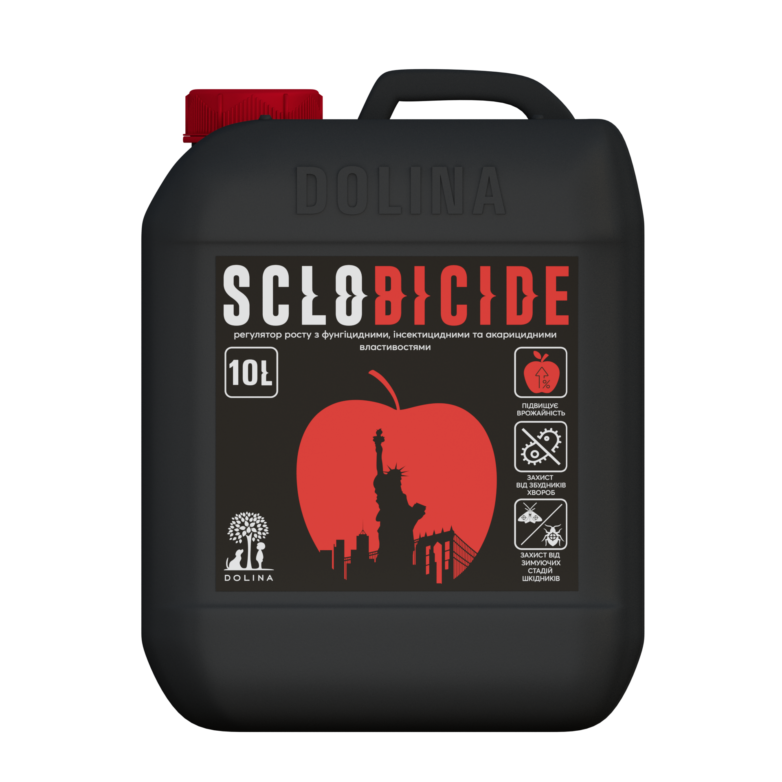 Стимулятор росту з фунгі-інсектоакарицидними властивостями SCLOBICIDE Долина 10 л