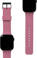 UAG Ремінець [U] для Apple Watch Ultra/49mm Dot Silicone, Dusty Rose