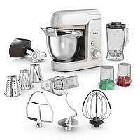 Tefal Кухонна машина Bake Partner 1100Вт, чаша-метал, корпус-пластик, насадок-8, білий