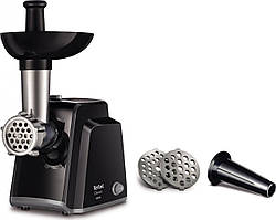 Tefal М'ясорубка Classic, 1400Вт, 1.7кг/хв, 2 решітки, насадка для ковбас, пластик, чорний