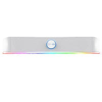 Trust Акустична система GXT 619 Thorne Саундбар, USB/AUX, RGB, Білий