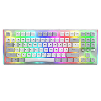 Клавіатура Hator Gravity TKL Orange White (HTK561UA), фото 1