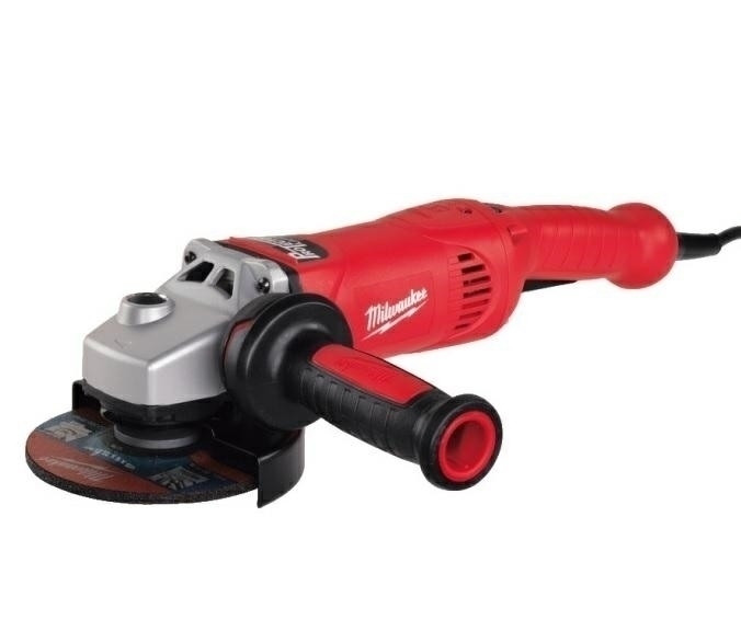КУТОВА ШЛІФУВАЛЬНА МАШИНА MILWAUKEE 125 м 1750 Вт 2000 - 7600 об/хв AGV17-125 INOX