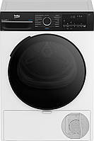 Beko Сушильна машина тепловий насос, 8кг, A++, 60см, дисплей, підсвітка барабану, пар, білий