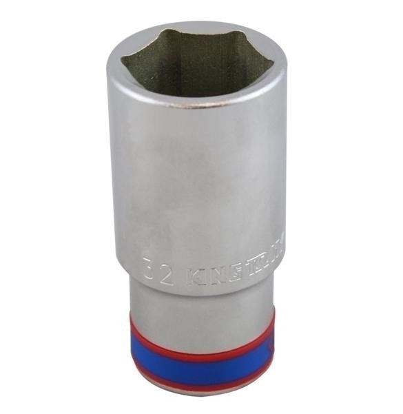 ДОВГА ГНІЗДА KING TONY 3/4" 17мм x 90мм 6-КУТНА ХРОМОВАНА