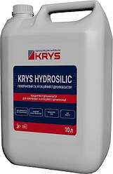 Кріс Гідросілік / Krys Hydrosilic - поверхнева та ін'єкційна гідрофобізація бетону, цегли 10 л, коцентрант